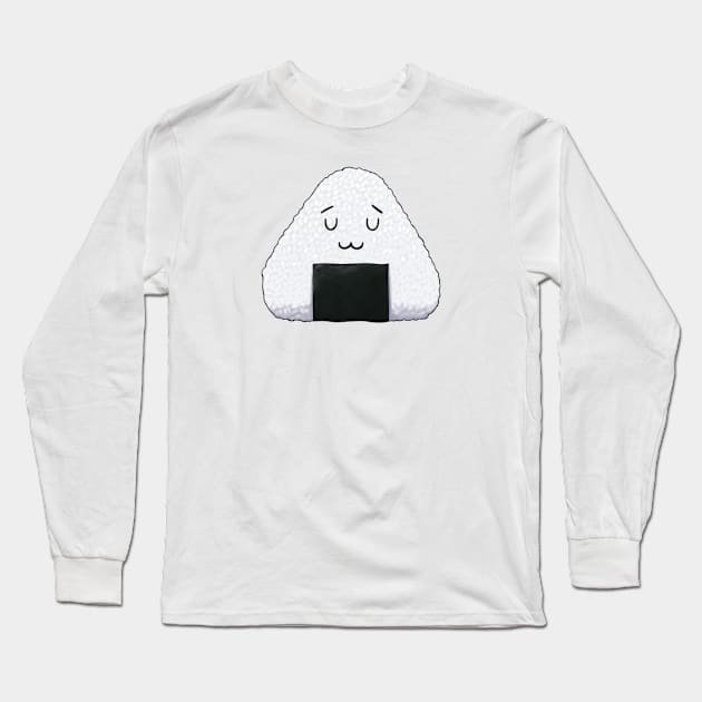 Onigiri 4 Long Sleeve T-Shirt by Art_of_Rob